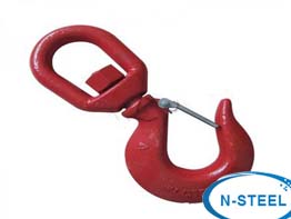 650KG Slip Hook,FineUwork 304 Stainless Steel Clevis Hook Safety Hook with Safety Latch Swivel Lifting Hook for Rigging Towing Winch ATV Trailer Crane Wrecker 